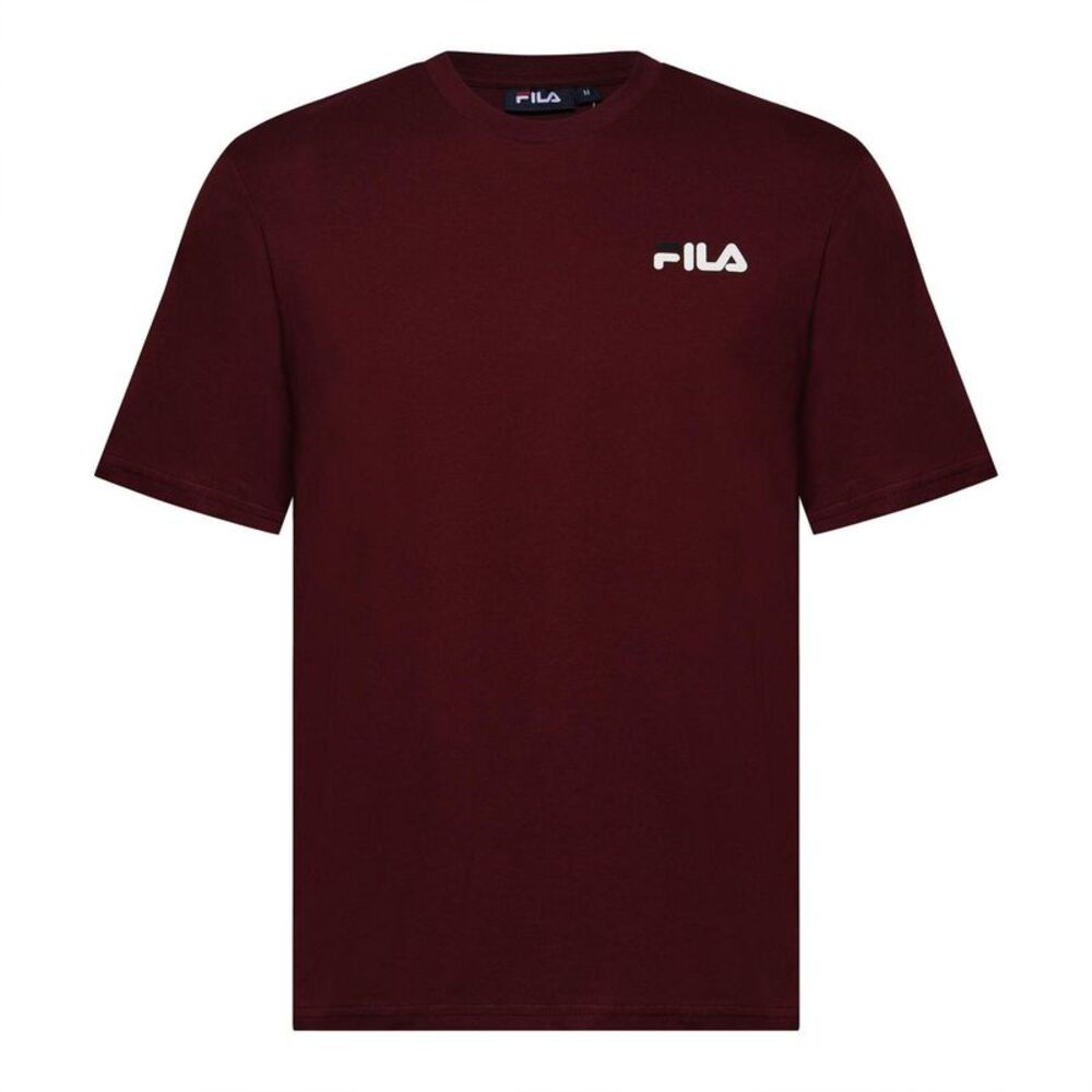Fila Mens Chaz Graphic Regular T-Shirt / Tawny Port